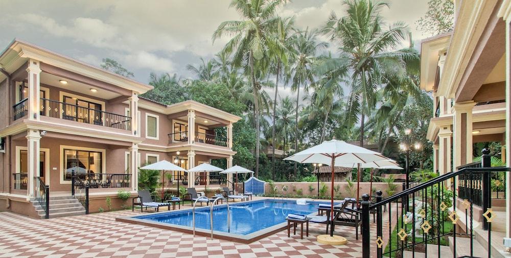 Seashell Suites And Villas- Candolim Goa Esterno foto