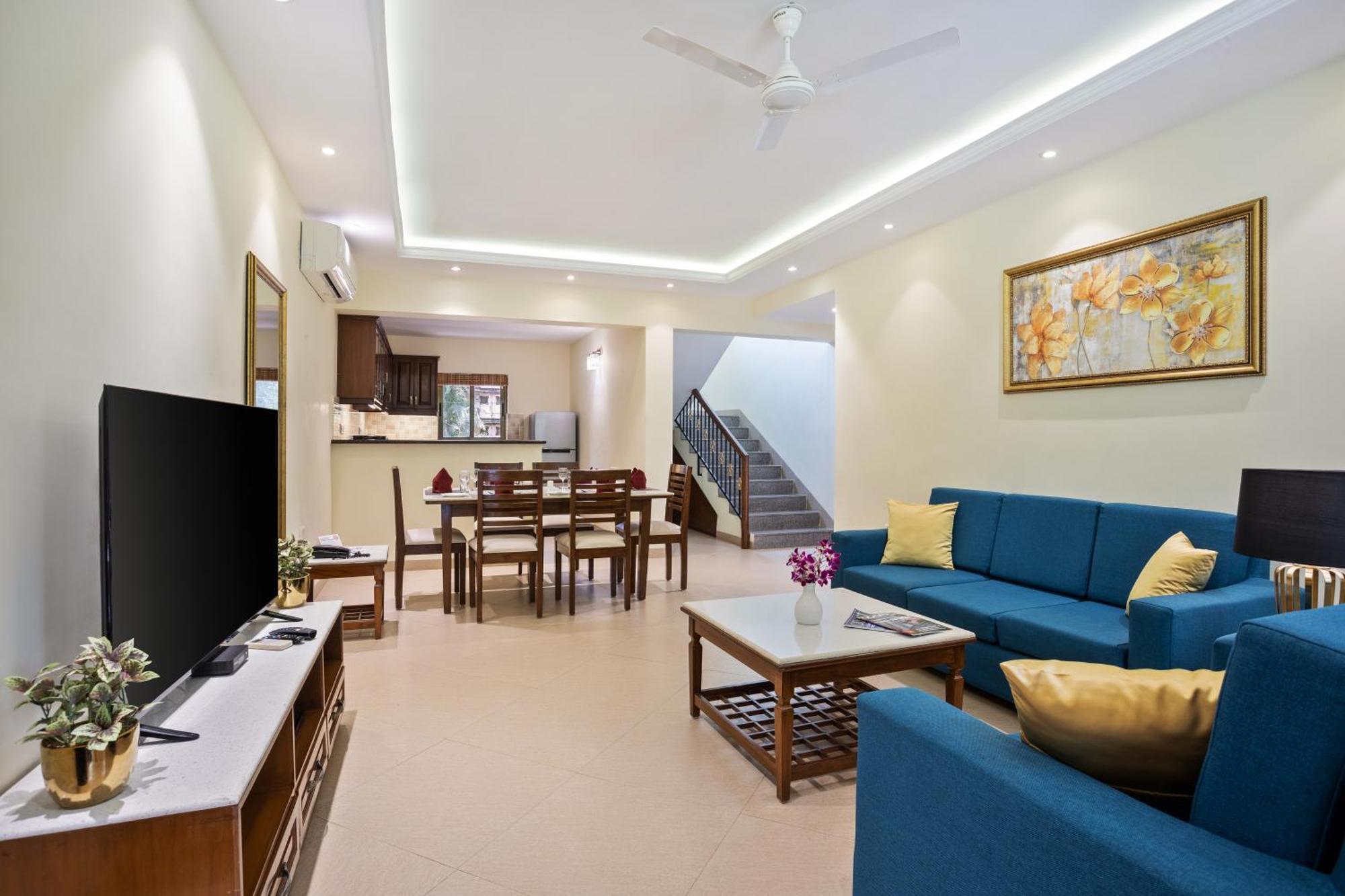 Seashell Suites And Villas- Candolim Goa Esterno foto