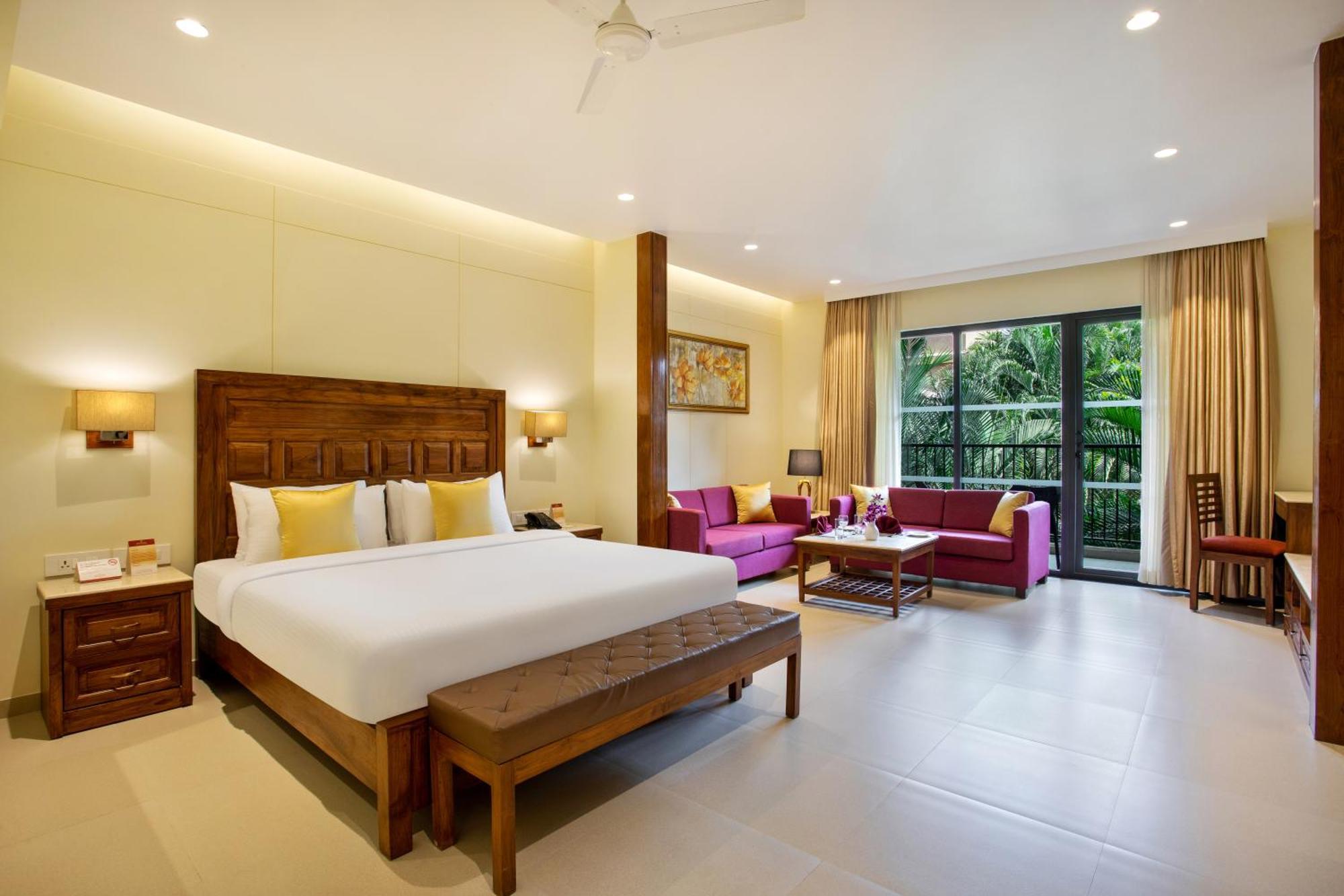 Seashell Suites And Villas- Candolim Goa Esterno foto