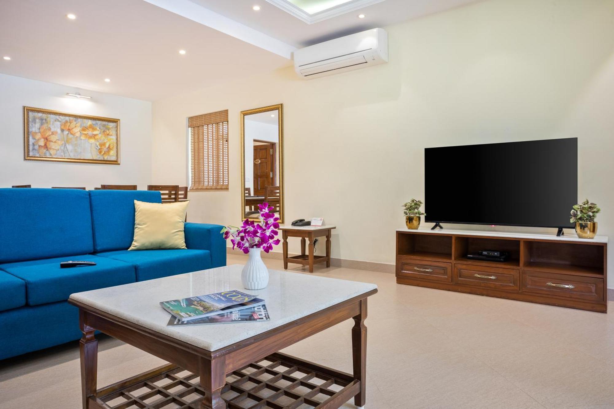 Seashell Suites And Villas- Candolim Goa Esterno foto