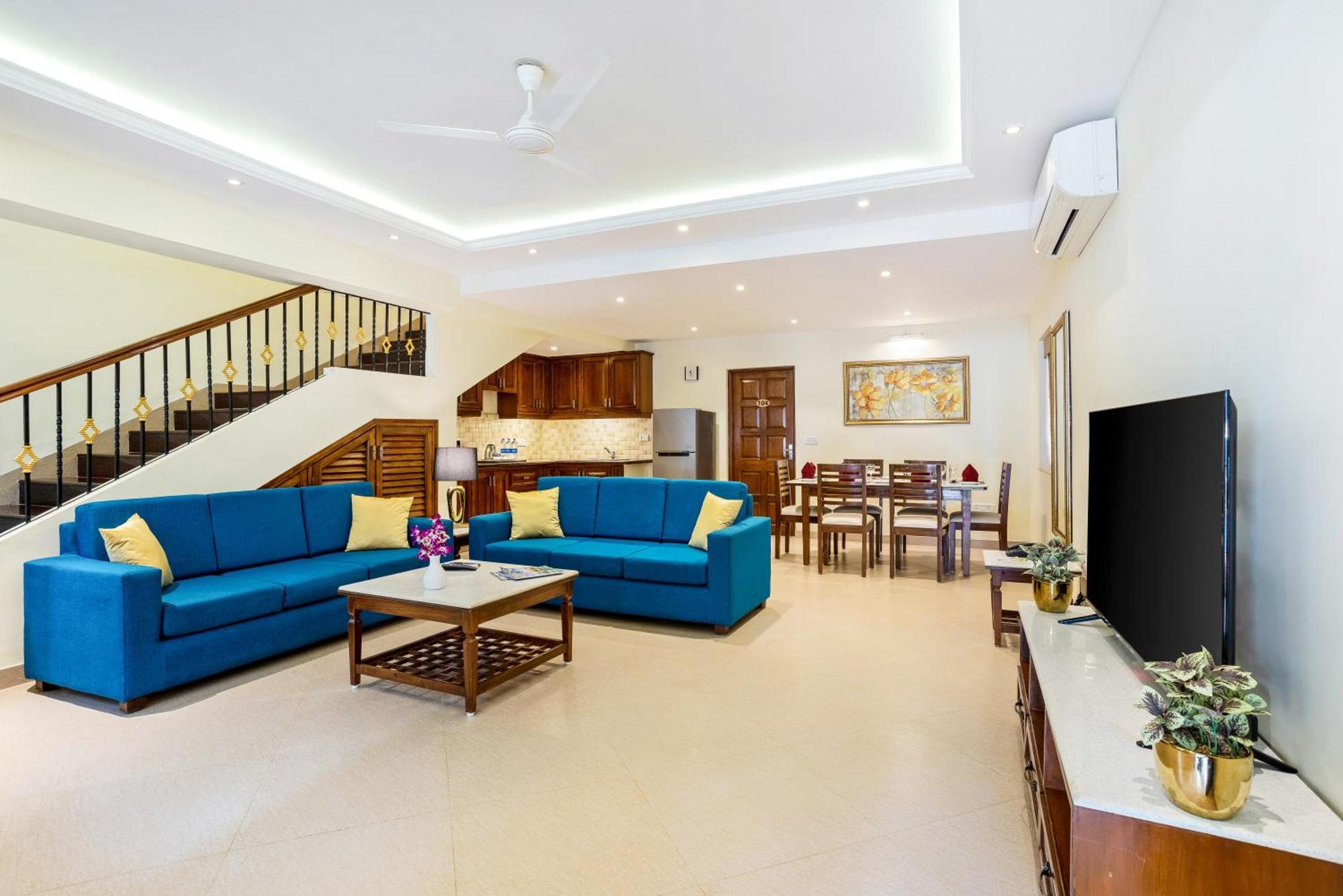 Seashell Suites And Villas- Candolim Goa Esterno foto