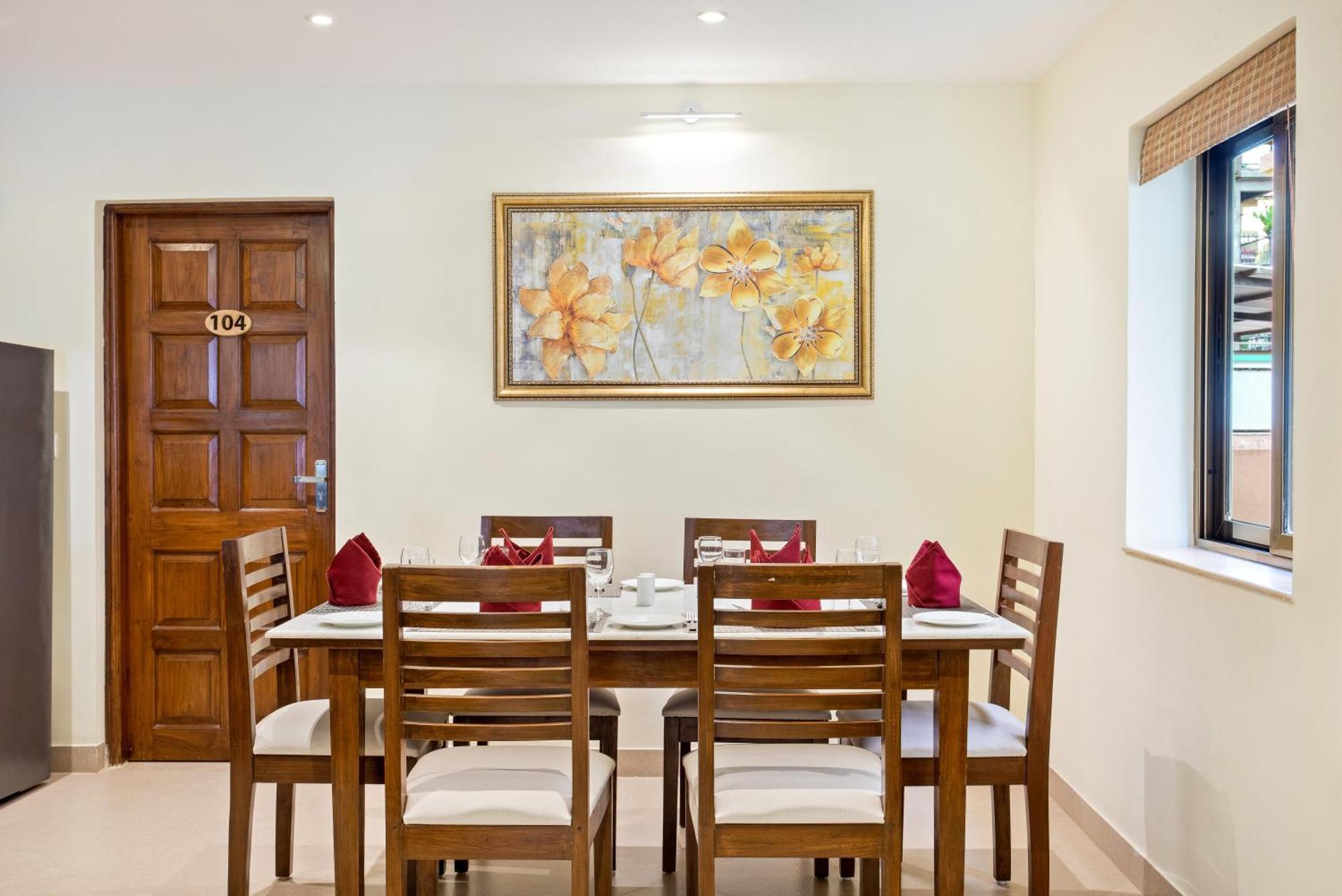 Seashell Suites And Villas- Candolim Goa Esterno foto