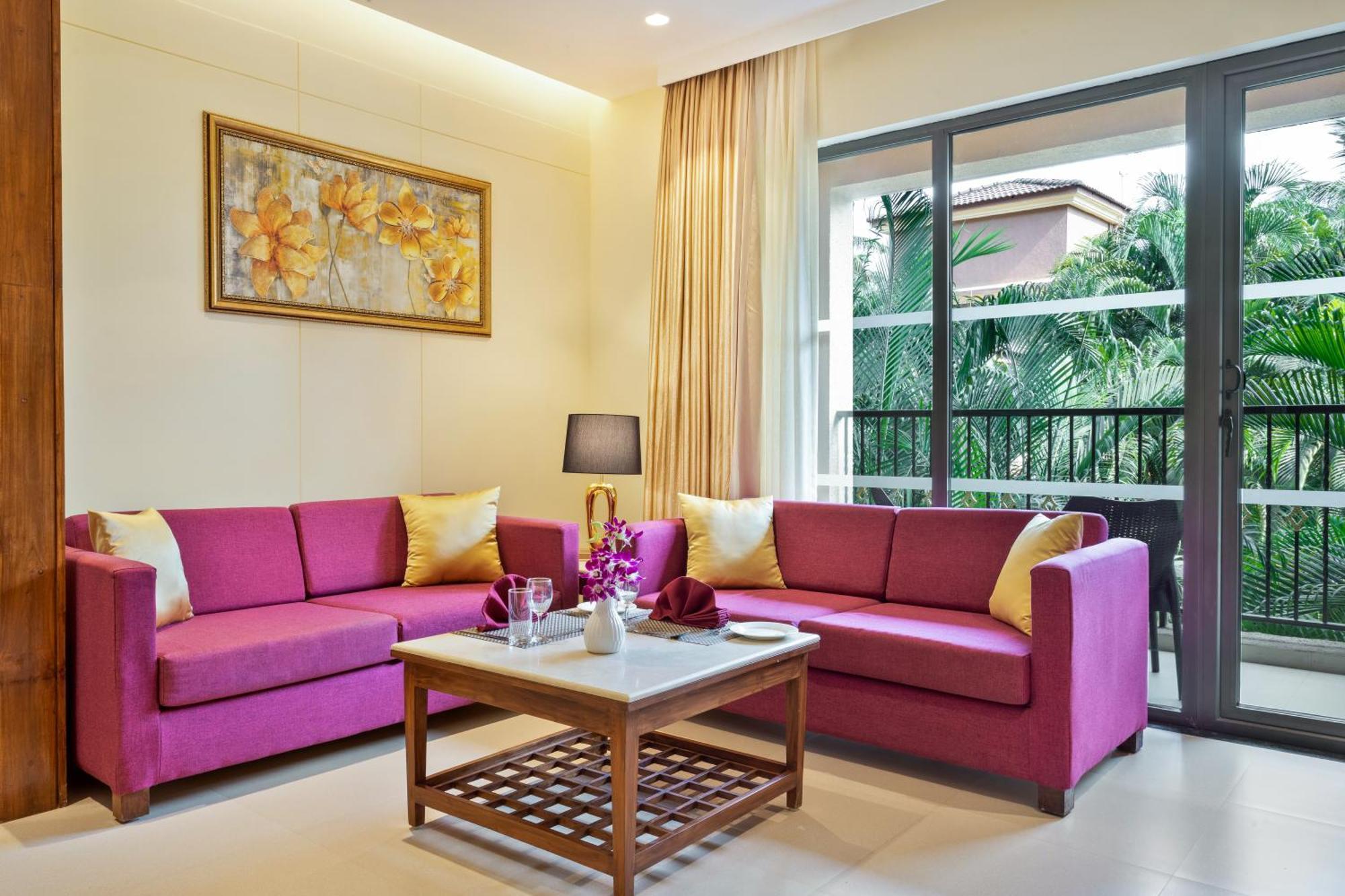 Seashell Suites And Villas- Candolim Goa Esterno foto