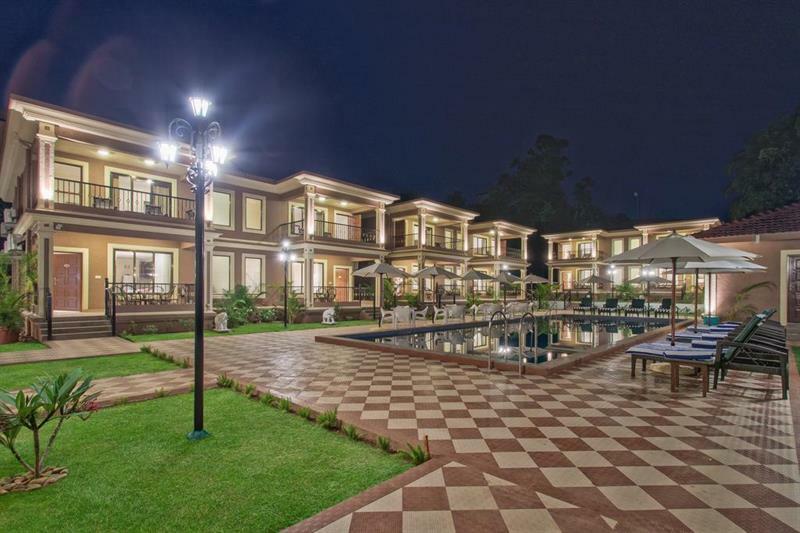 Seashell Suites And Villas- Candolim Goa Esterno foto